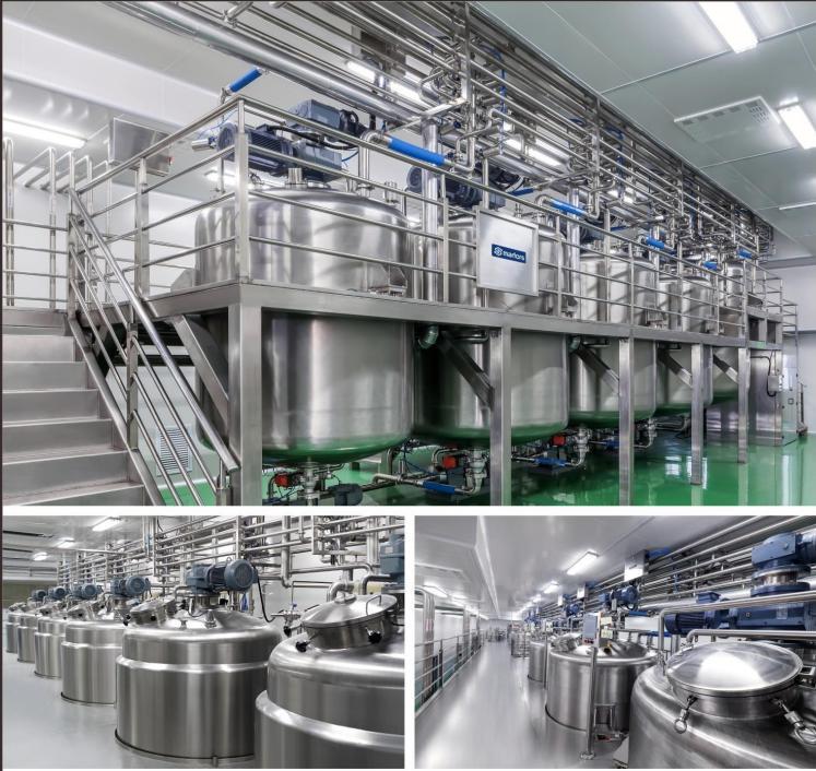 Liquid washing homogenizing mixer